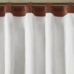 Madison Park Belle Embroidered Window Valance -Greenland Home Fashions Shop 3221430 ALT2