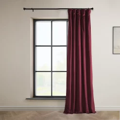 EFF 1-Panel Heritage Plush Velvet Curtain -Greenland Home Fashions Shop 3222347 ALT4