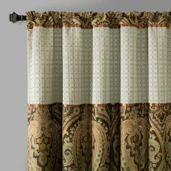 Hampton Hill 1-Panel Canovia Springs Light Filtering Window Curtain -Greenland Home Fashions Shop 3237072 ALT2