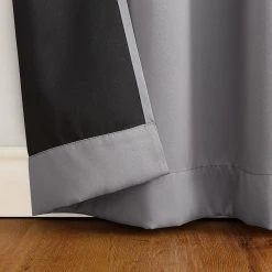 Sun Zero 2-Pack 100% Blackout Theater Grade Norway Grommet Curtain -Greenland Home Fashions Shop 3255098 ALT3