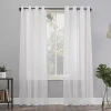 No. 918 1-Panel Emily Sheer Voile Grommet Window Curtain