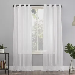 No. 918 1-Panel Emily Sheer Voile Grommet Window Curtain