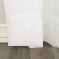 No. 918 1-Panel Emily Sheer Voile Tab Top Window Curtain -Greenland Home Fashions Shop 3265666 ALT2