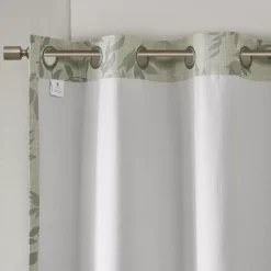 SunSmart Blackout 1-Panel April Botanical Window Curtain 10 SunSmart Blackout 1-Panel April Botanical Window Curtain -Greenland Home Fashions Shop 3269670 ALT2