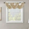 SunSmart Odessa Embellished Trim Jacquard Valance -Greenland Home Fashions Shop 3269674 Gold