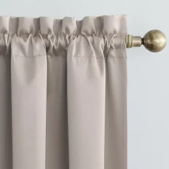 Sun Zero Oslo Theater Grade Extreme 100% Blackout Rod Pocket Curtain Panel 10 Sun Zero Oslo Theater Grade Extreme 100% Blackout Rod Pocket Curtain Panel -Greenland Home Fashions Shop 3274441 ALT2