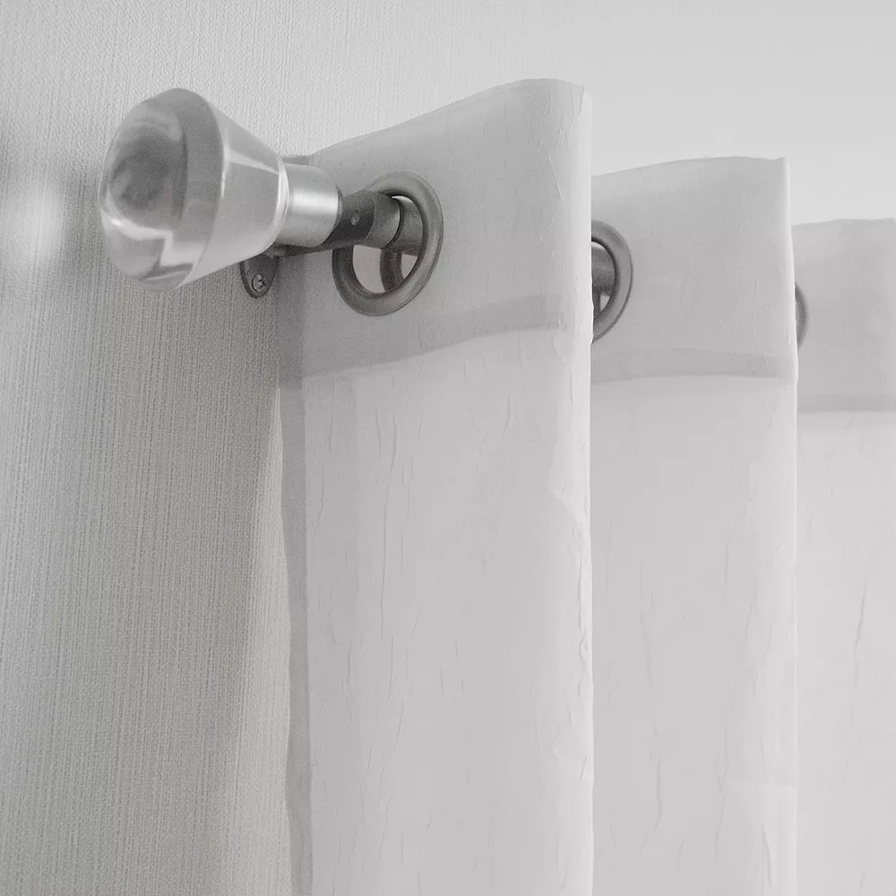 Sonoma Goods For Life® 1-Panel Crushed Voile Grommet Window Curtain 4 Sonoma Goods For Life® 1-Panel Crushed Voile Grommet Window Curtain - Image 2