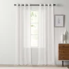 Sonoma Goods For Life® 1-Panel Crushed Voile Grommet Window Curtain 1 Sonoma Goods For Life® 1-Panel Crushed Voile Grommet Window Curtain -Greenland Home Fashions Shop 3285815 Ivory