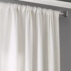 EFF Ombre Faux Linen Semi Sheer Curtain -Greenland Home Fashions Shop 3312851 ALT5