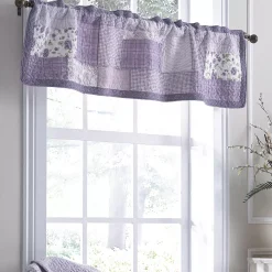 Donna Sharp Lavender Rose Window Valance
