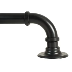 Decopolitan Industrial Pipe Drapery Rod Set