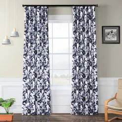 EFF Hibiscus Blackout Window Curtain