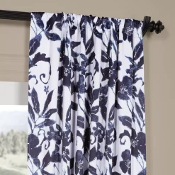 EFF Hibiscus Blackout Window Curtain -Greenland Home Fashions Shop 3348539 ALT2