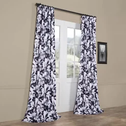 EFF Hibiscus Blackout Window Curtain -Greenland Home Fashions Shop 3348539 ALT4