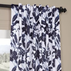 EFF Hibiscus Blackout Window Curtain -Greenland Home Fashions Shop 3348539 ALT5