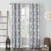 Sun Zero 1-Panel Nepal Blackout Global Medallion Grommet Window Curtain -Greenland Home Fashions Shop 3377713 Stone
