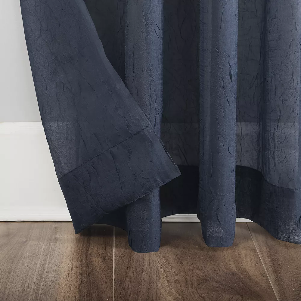 No. 918 Erica Crushed Sheer Voile Window Curtain 5 No. 918 Erica Crushed Sheer Voile Window Curtain - Image 3