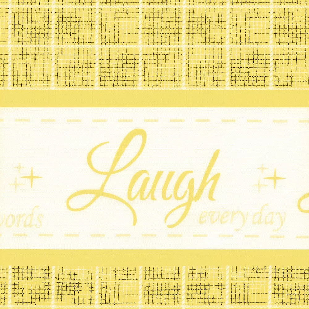 Achim Live, Love, Laugh Window Curtain Tier Pair & Valance 4 Achim Live, Love, Laugh Window Curtain Tier Pair & Valance - Image 2