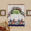 Achim Precious Printed Tier & Swag Window Curtain Set -Greenland Home Fashions Shop 3385449