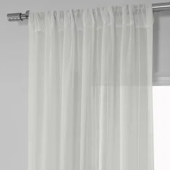 EFF Bordeaux Striped Sheer Curtain -Greenland Home Fashions Shop 3402352 ALT4