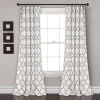 Lush Décor Lush Decor 2-pack Bellagio Room Darkening Window Curtains 2 Lush Décor Lush Decor 2-pack Bellagio Room Darkening Window Curtains -Greenland Home Fashions Shop 3414259 Gray