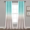 Lush Décor Lush Decor 2-pack Umbre Fiesta Room Darkening Window Curtains - 52" X 84"