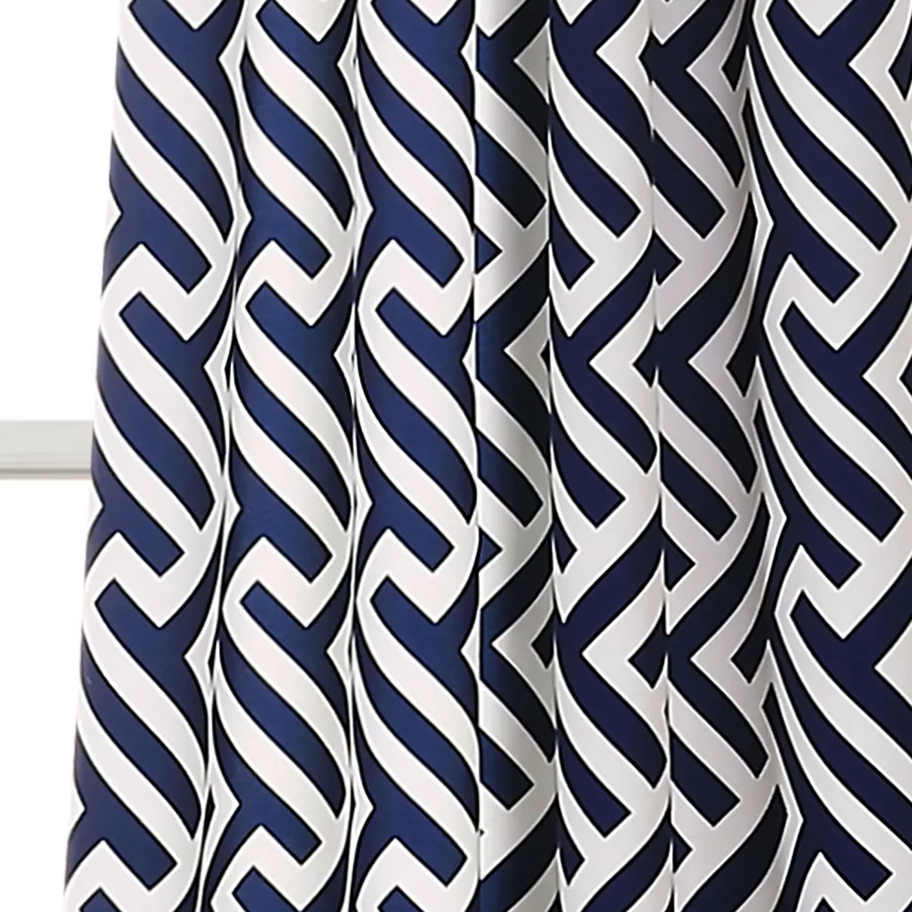 Lush Décor Lush Decor 2-pack Giovana Room Darkening Window Curtains - 52" X 84" 5 Lush Décor Lush Decor 2-pack Giovana Room Darkening Window Curtains - 52" X 84" - Image 3