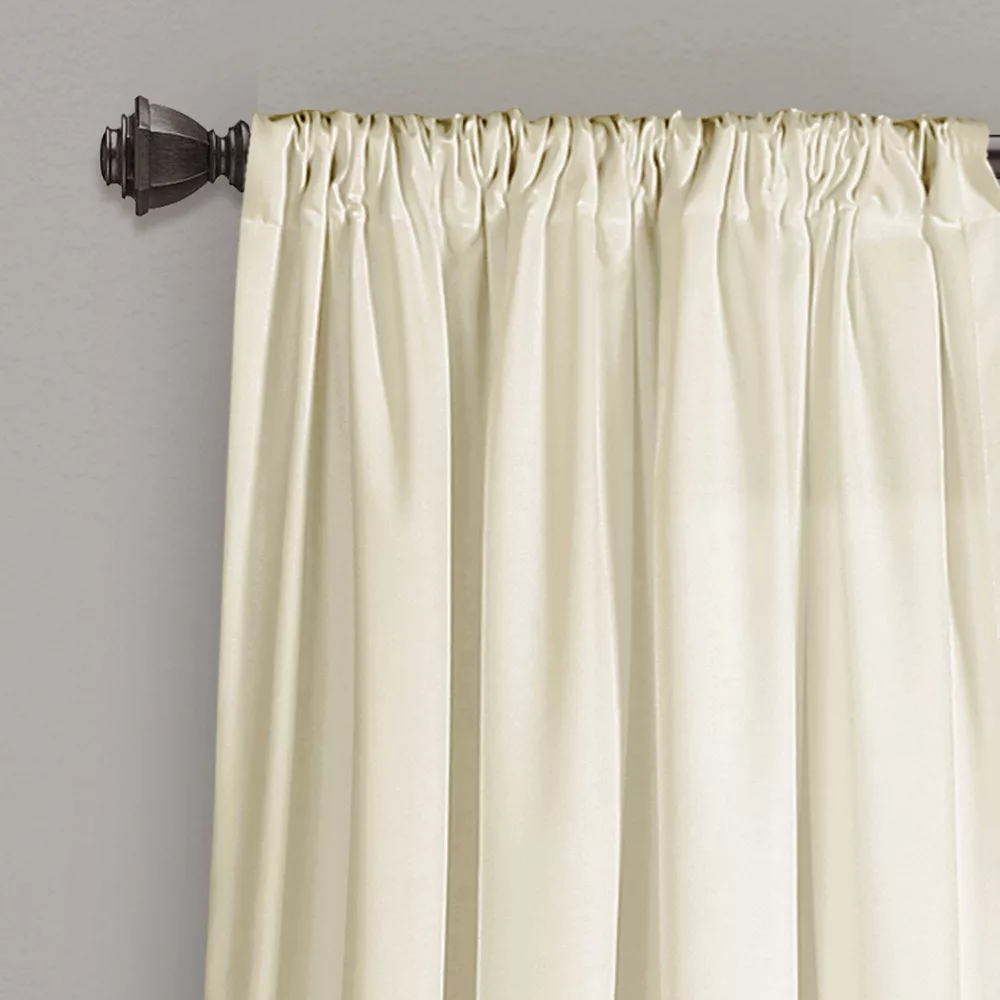 Lush Décor Lush Decor 2-pack Allison Ruffle Window Curtains 4 Lush Décor Lush Decor 2-pack Allison Ruffle Window Curtains - Image 2