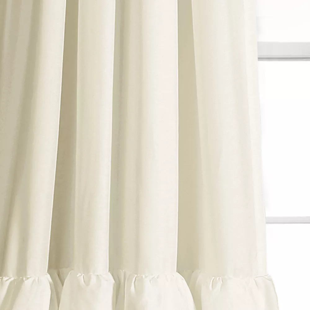 Lush Décor Lush Decor 2-pack Allison Ruffle Window Curtains 6 Lush Décor Lush Decor 2-pack Allison Ruffle Window Curtains - Image 4