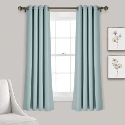 Lush Décor Lush Decor 2-pack Insulated 100% Blackout Window Curtains -Greenland Home Fashions Shop 3414273 ALT10