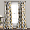 Lush Décor Lush Decor 2-pack Mid Century Room Darkening Window Curtains - 52" X 84" -Greenland Home Fashions Shop 3414285
