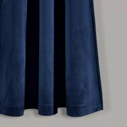 Lush Décor Lush Decor 2-pack Prima Velvet Solid Room Darkening Window Curtains -Greenland Home Fashions Shop 3420153 ALT3