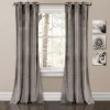 Lush Décor Lush Decor 2-pack Prima Velvet Solid Room Darkening Window Curtains -Greenland Home Fashions Shop 3420153 Gray