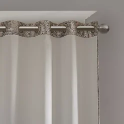 SunSmart Dahlia Paisley Printed 100% Blackout Window Curtain -Greenland Home Fashions Shop 3476416 ALT4