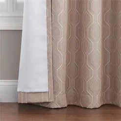 Sonoma Goods For Life® Ultimate Performance Woven Geo 2-pack 100% Blackout Curtain -Greenland Home Fashions Shop 3498942 ALT2