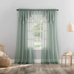 No. 918 Erica Crushed Sheer Voile Window Curtain 13 No. 918 Erica Crushed Sheer Voile Window Curtain -Greenland Home Fashions Shop 3505941 ALT5