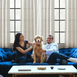 Clean Window Textured Slub Stripe Anti-Dust Window Curtain -Greenland Home Fashions Shop 3542860 ALT11