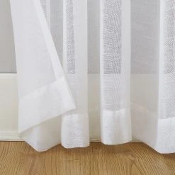 Archaeo Slub Textured Linen Blend Grommet Curtain Panel -Greenland Home Fashions Shop 3547701 ALT2