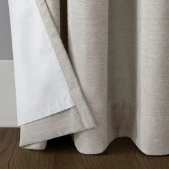 Archaeo Linen Blend Blackout Grommet Curtain Panel -Greenland Home Fashions Shop 3547707 ALT2