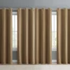 VCNY Home VCNY Jordan 4-piece Weave Blackout Window Curtain Set -Greenland Home Fashions Shop 3563753 Taupe