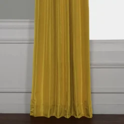 EFF Blackout Vintage Textured Faux Silk Window Curtain -Greenland Home Fashions Shop 3566882 ALT2