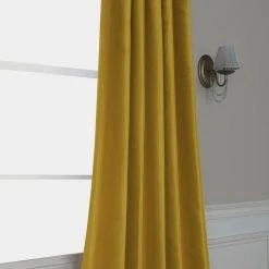 EFF Blackout Vintage Textured Faux Silk Window Curtain -Greenland Home Fashions Shop 3566882 ALT5