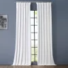 EFF Solid Cotton Blackout Window Curtain 1 EFF Solid Cotton Blackout Window Curtain -Greenland Home Fashions Shop 3567094 Whisper White