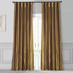 EFF Faux Silk Taffeta Window Curtain