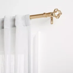 Exclusive Home Adjustable Jetson 1-in. Curtain Rod Set -Greenland Home Fashions Shop 3567957 ALT