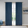 510 Design 2-pack Garett Room Darkening Velvet Window Curtain 2 510 Design 2-pack Garett Room Darkening Velvet Window Curtain -Greenland Home Fashions Shop 3568077 Navy