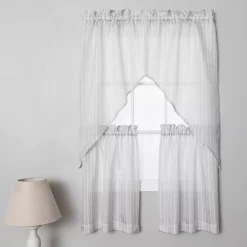 Corona Curtain Sahir Window Curtain Tier -Greenland Home Fashions Shop 3568236 ALT3