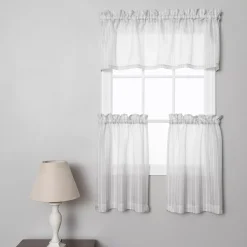 Corona Curtain Sahir Window Curtain Tier -Greenland Home Fashions Shop 3568236 ALT4