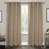 Exclusive Home 2-pack Vesta Textured Woven Blackout Window Curtains 2 Exclusive Home 2-pack Vesta Textured Woven Blackout Window Curtains -Greenland Home Fashions Shop 3574604 Natural