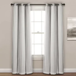 Lush Décor Lush Decor 2-pack Sheer Window Curtains 10 Lush Décor Lush Decor 2-pack Sheer Window Curtains -Greenland Home Fashions Shop 3575835 ALT2